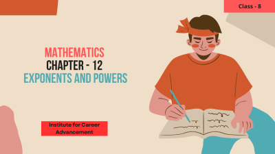 Exponents and Powers - Class 8