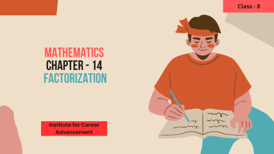 Factorization - Class 8