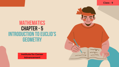 Introduction to Euclid's Geometry - Class 9